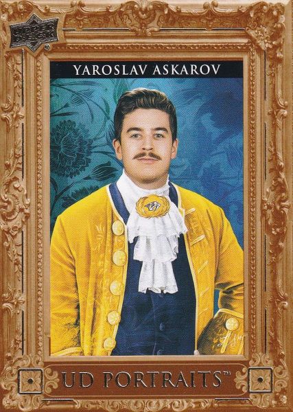 insert RC karta YAROSLAV ASKAROV 23-24 UD Ser. 2 Portraits číslo P35